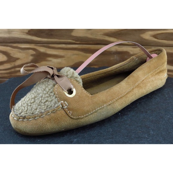 Sperry Top-Sider Sz‎ 8.5 M Brown Round Toe Moccasin Leather 9237231 - Picture 1 of 7